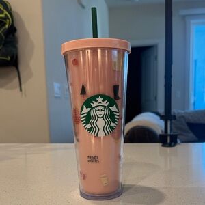 ban.dō Starbucks Sweater Weather Light Pink Tumbler- ban.do